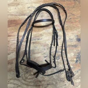 Large cob schooling bridle